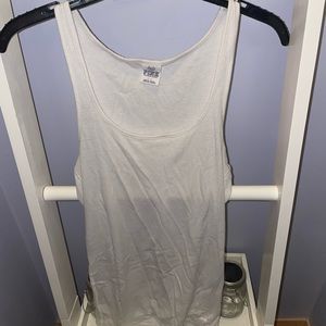 PINK Victoria Secret Tank Top in White